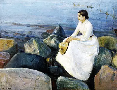 Inger on the Beach Edvard Munch
